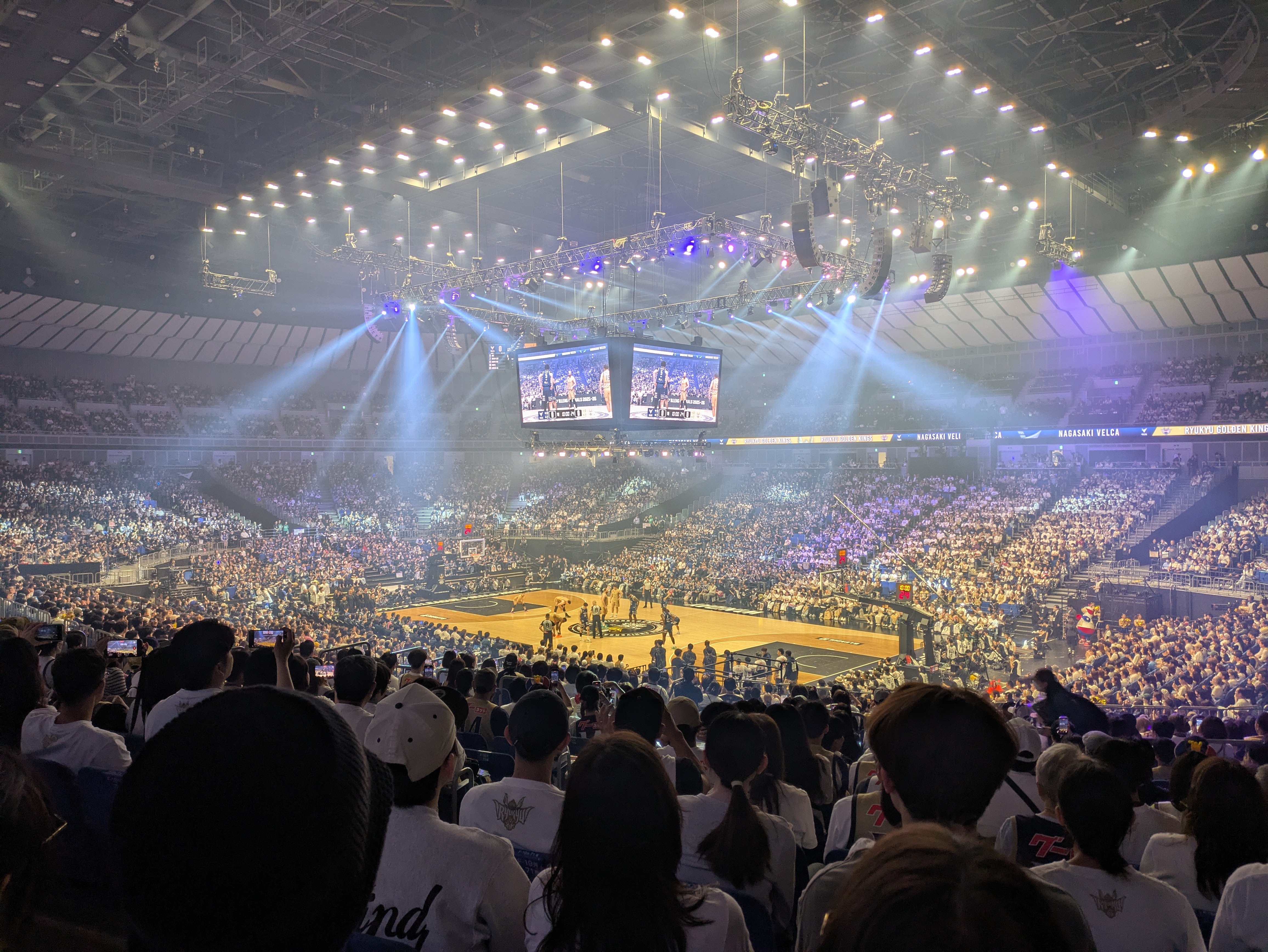 Bリーグファイナル GAME1 横浜アリーナ