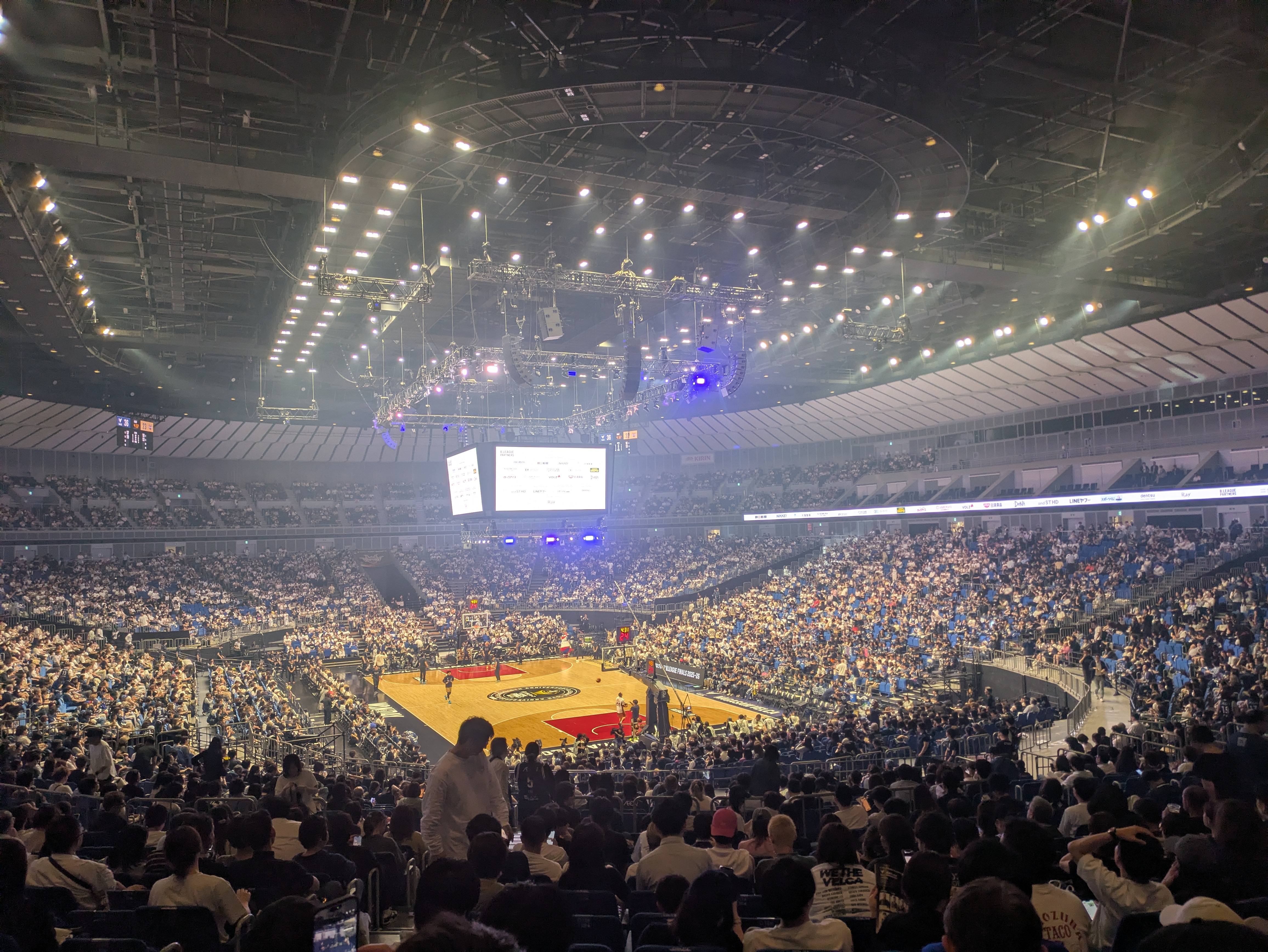 Bリーグファイナル GAME3 横浜アリーナ